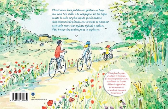 Quatrième de couverture de « Liberté à vélo ! »