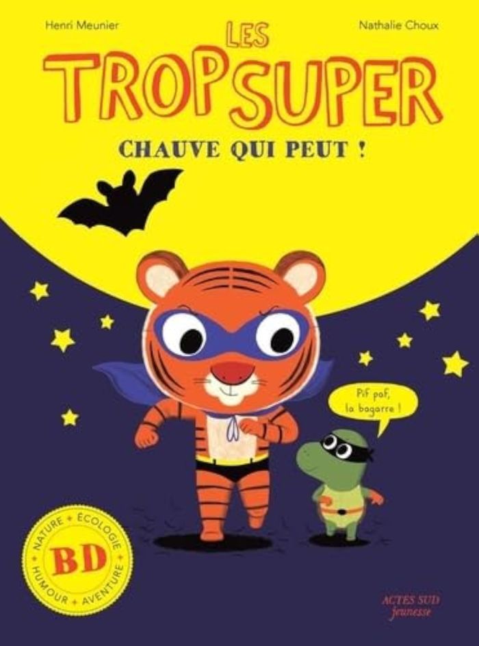 Couverture du livre « Chauve qui peut ! » de Henri Meunier, librairie Les Contes Infusés à Corte
