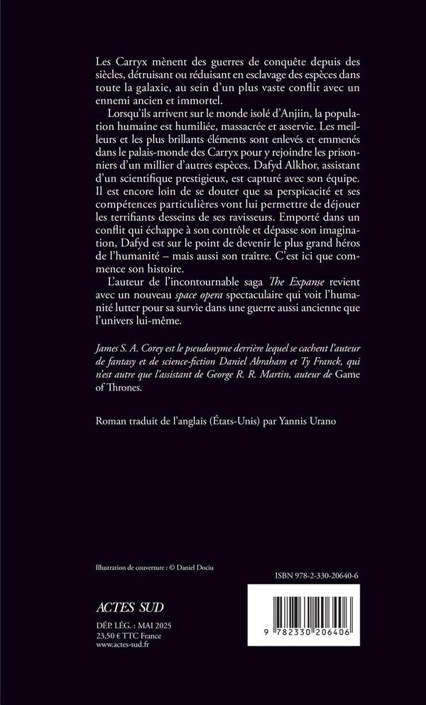 Quatrième de couverture de « La clémence des dieux »