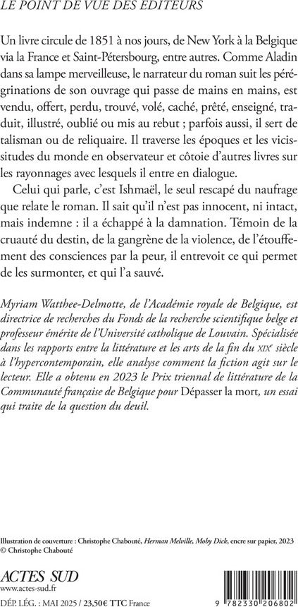 Quatrième de couverture de « Indemne : où va "Moby-Dick" ? »