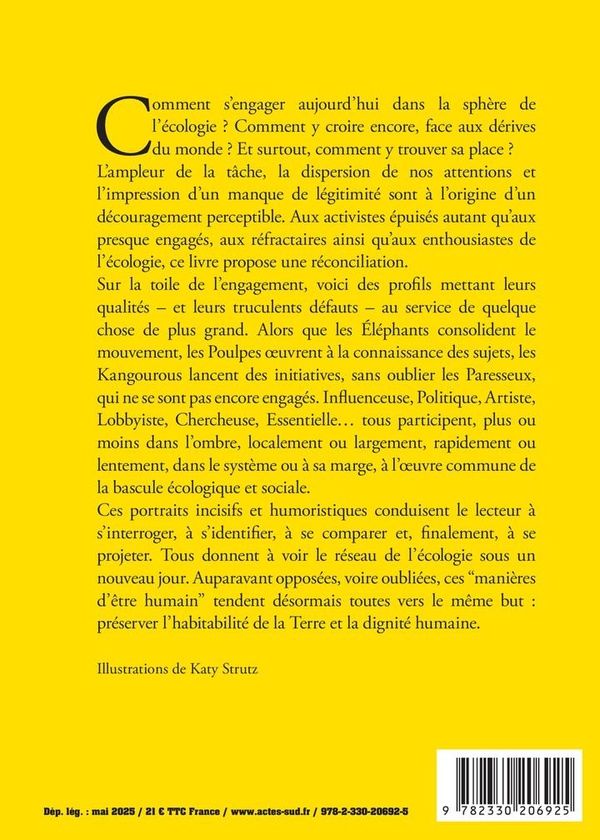 Quatrième de couverture de « Engagez-vous !, qu'ils disaient : 16 manières d'être humain + 1 »
