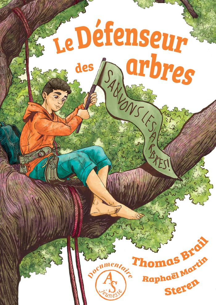 Couverture du livre « Le défenseur des arbres », librairie Les Contes Infusés à Corte