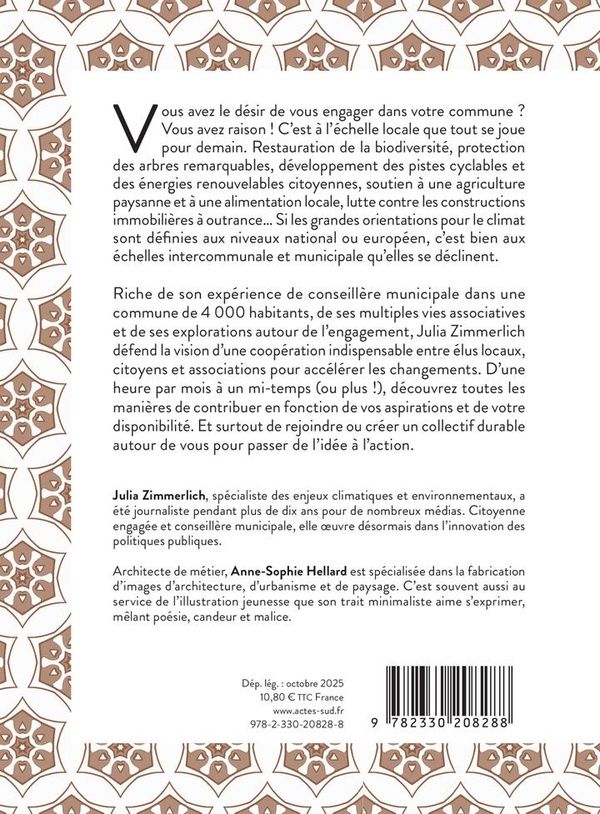 Quatrième de couverture de « S'impliquer dans sa commune »