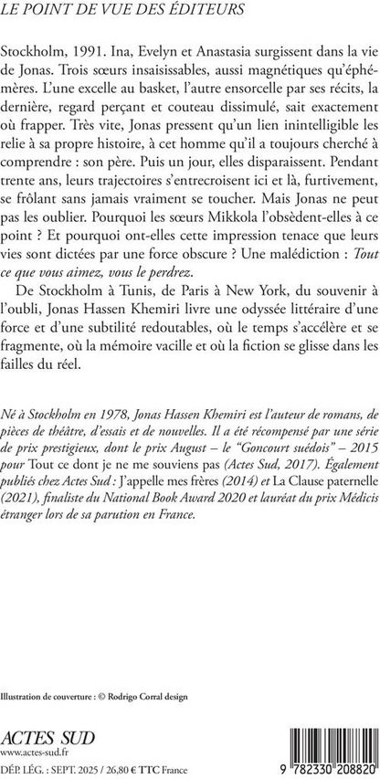 Quatrième de couverture de « Les soeurs »