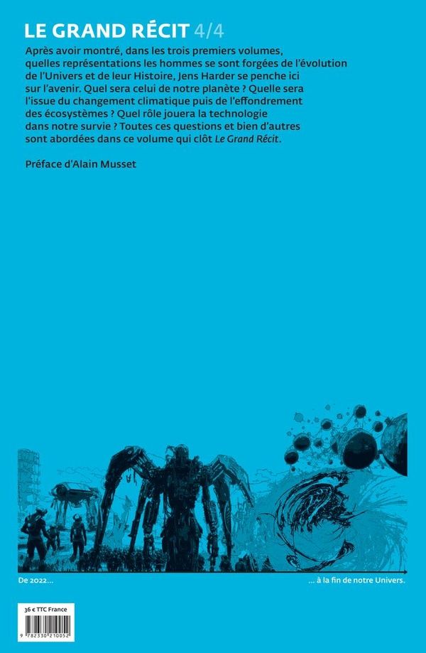 Quatrième de couverture de « Gamma : visions »
