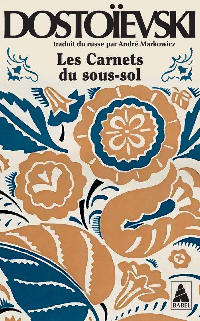 Couverture du livre « LES CARNETS DU SOUS-SOL » de Fedor Dostoievski, librairie Les Contes Infusés à Corte