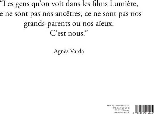 Quatrième de couverture de « L'aventure Lumière »