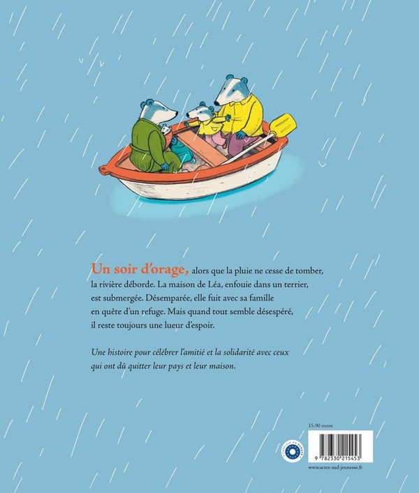 Quatrième de couverture de « L'inondation »