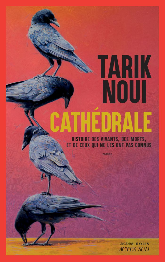 Couverture du livre « Cathédrale : histoire des vivants, des morts, et de ceux qui ne les ont pas connus » de Tarik Noui, librairie Les Contes Infusés à Corte