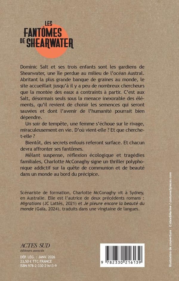 Quatrième de couverture de « LES FANTOMES DE SHEARWATER »