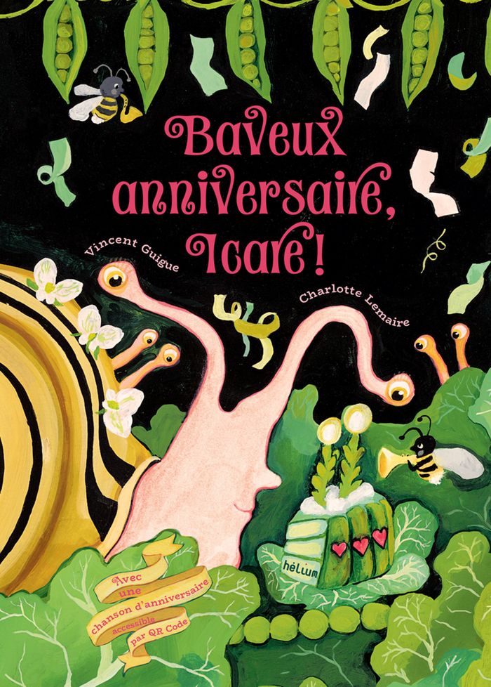 Couverture du livre « BAVEUX ANNIVERSAIRE, ICARE ! » de Guigue Vincent, librairie Les Contes Infusés à Corte
