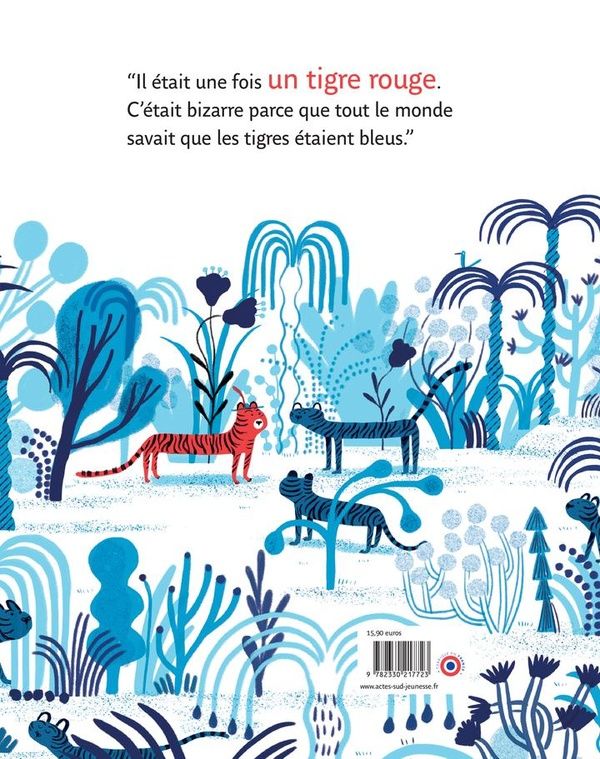 Quatrième de couverture de « Le tigre rouge »
