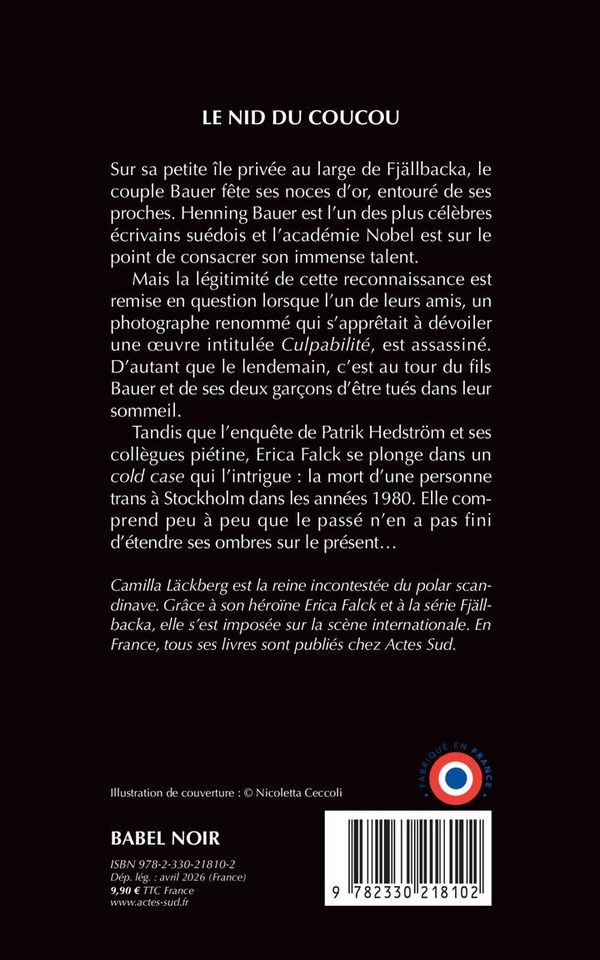 Quatrième de couverture de « Le nid du coucou »