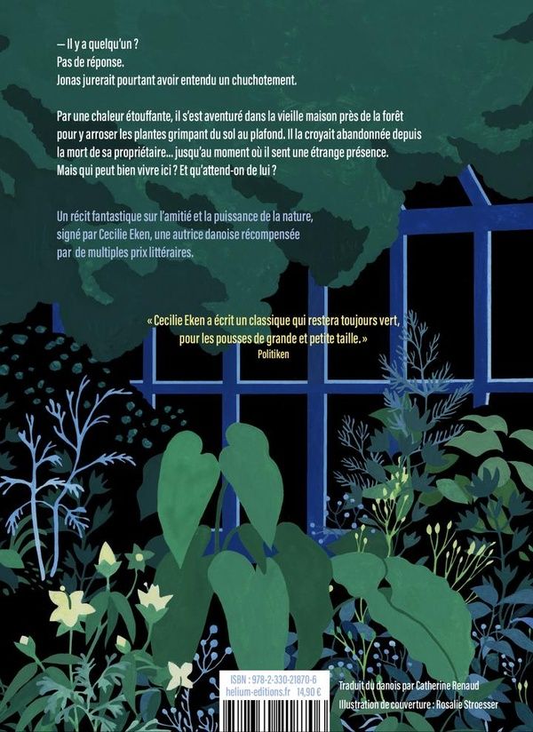 Quatrième de couverture de « Fleur d'argent »
