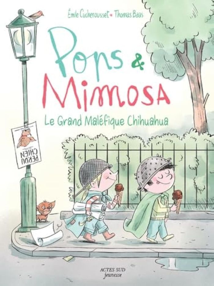 Couverture du livre « Pops & Mimosa : Le grand maléfique chihuahua » de 2mile Cucherousset, librairie Les Contes Infusés à Corte