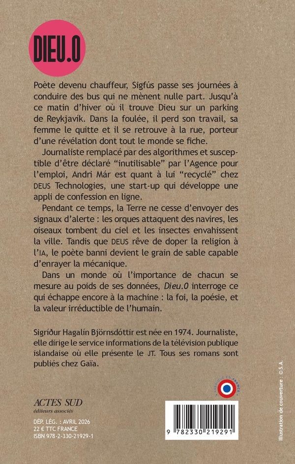 Quatrième de couverture de « Dieu.0 »