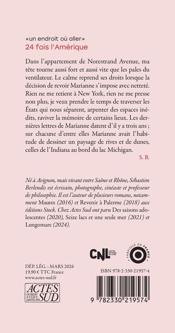 Quatrième de couverture de « 24 fois l'Amérique : roman »