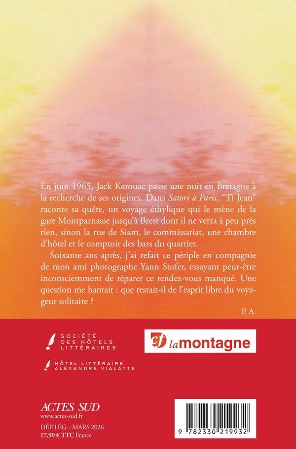 Quatrième de couverture de « Le rêve inachevé de Jack Kerouac »