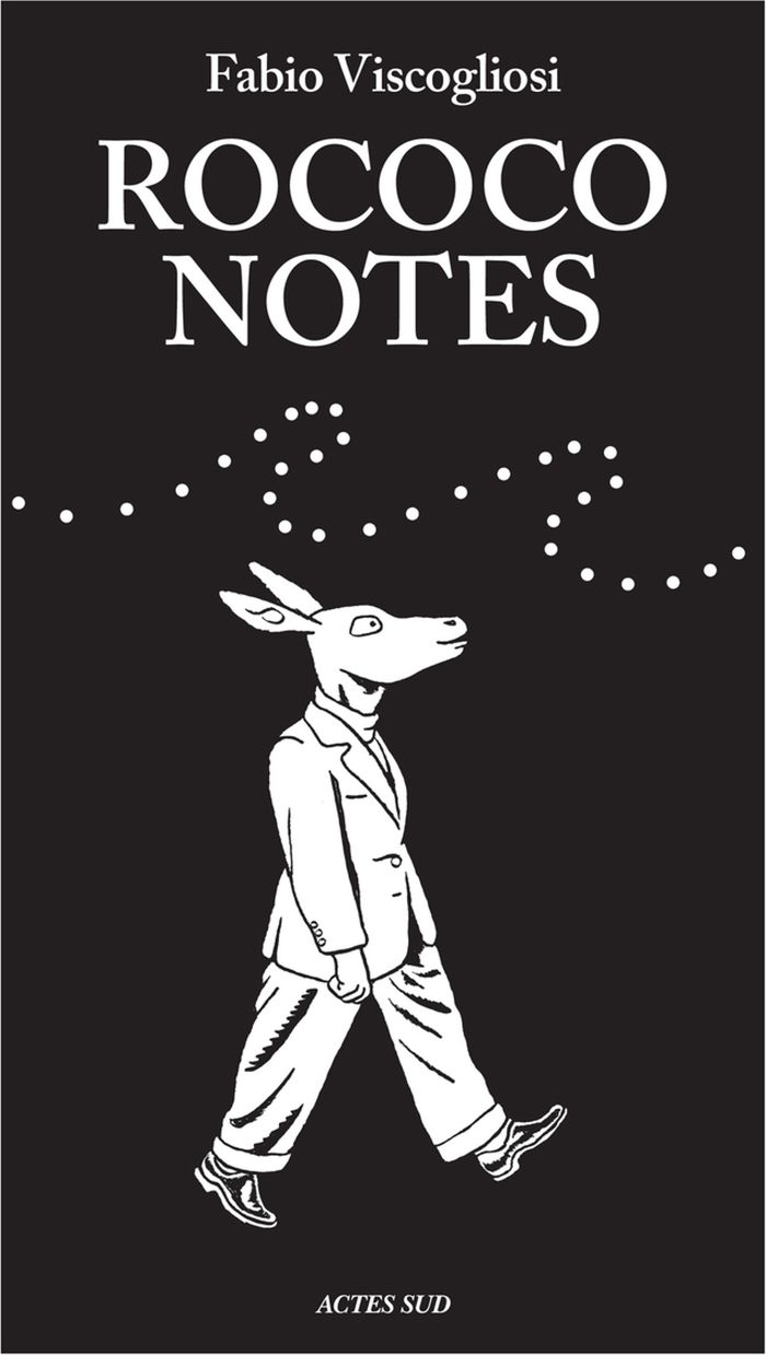 Couverture du livre « Rococo notes » de Fabio Viscogliosi, librairie Les Contes Infusés à Corte