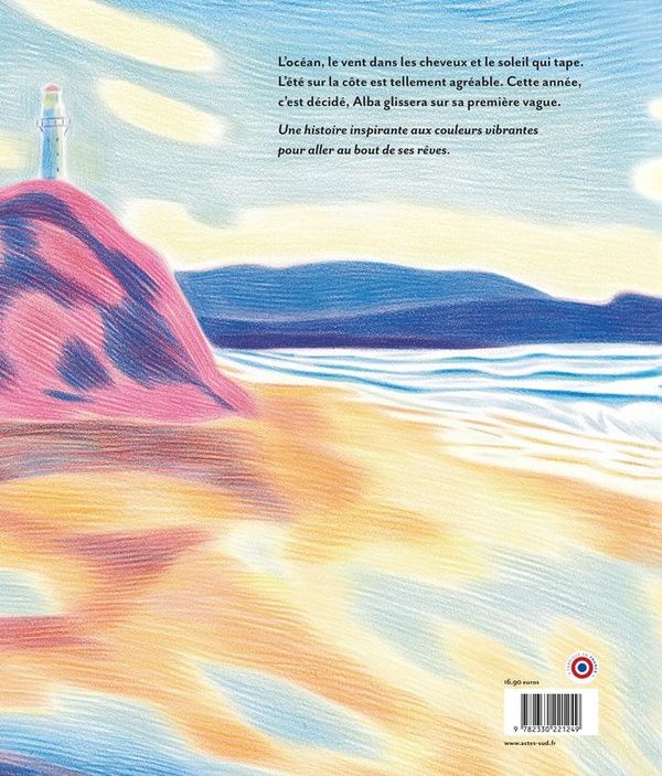 Quatrième de couverture de « Sur les vagues »