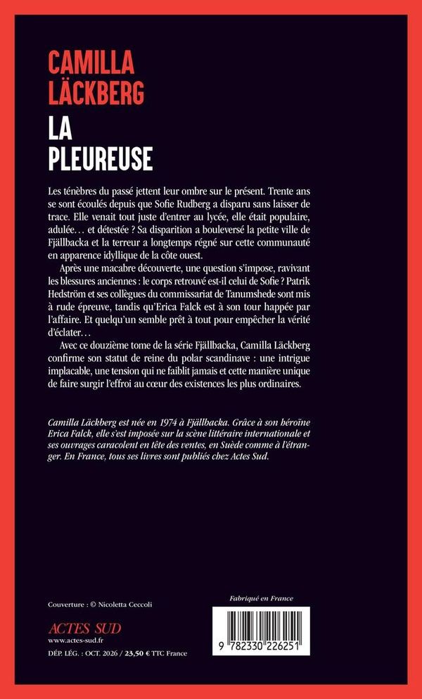Quatrième de couverture de « FJALLBACKA - T12 - LA PLEUREUSE »