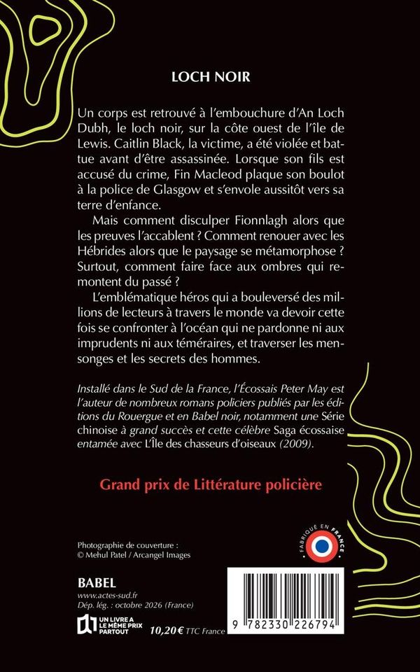 Quatrième de couverture de « LA SAGA ECOSSAISE - T04 - LOCH NOIR »