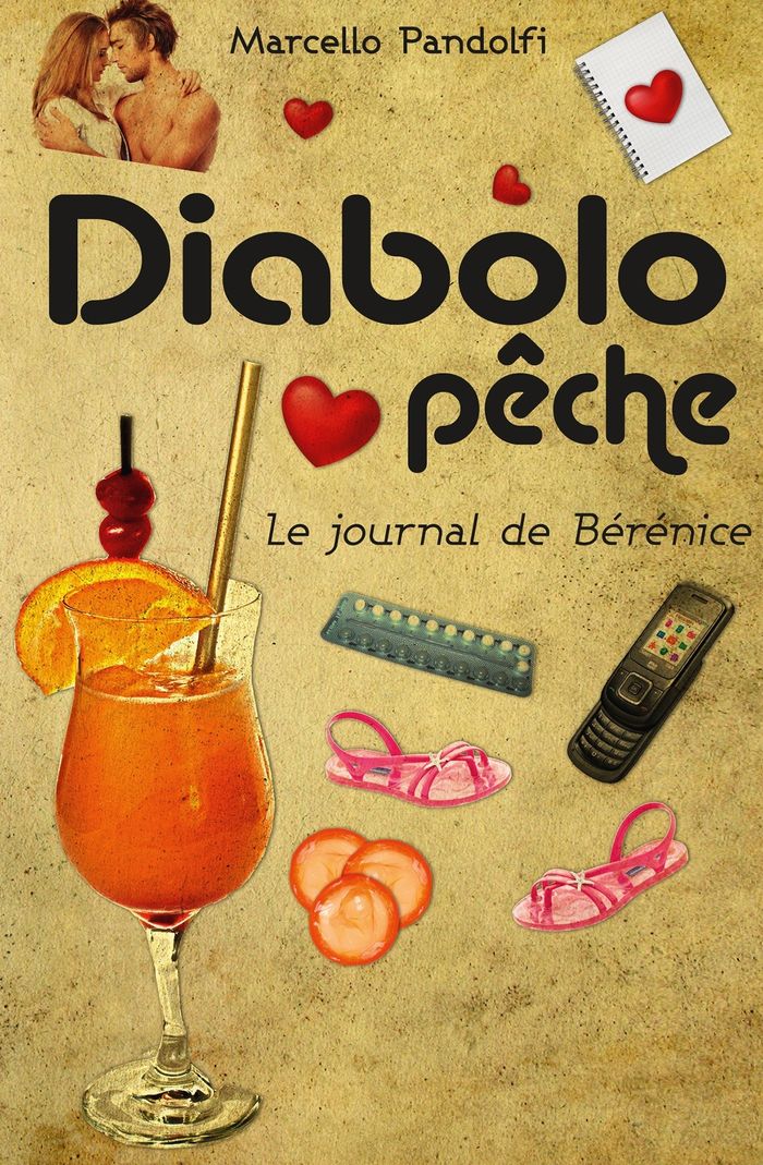 Couverture du livre « DIABOLO PECHE - LE JOURNAL DE BERENICE » de Marcello Pandolfi, librairie Les Contes Infusés à Corte