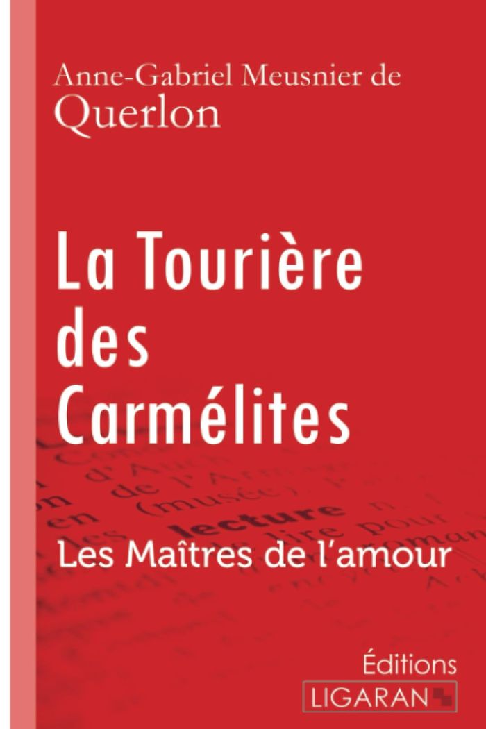 Couverture du livre « LA TOURIERE DES CARMELITES » de Meusnie Anne-Gabriel, librairie Les Contes Infusés à Corte
