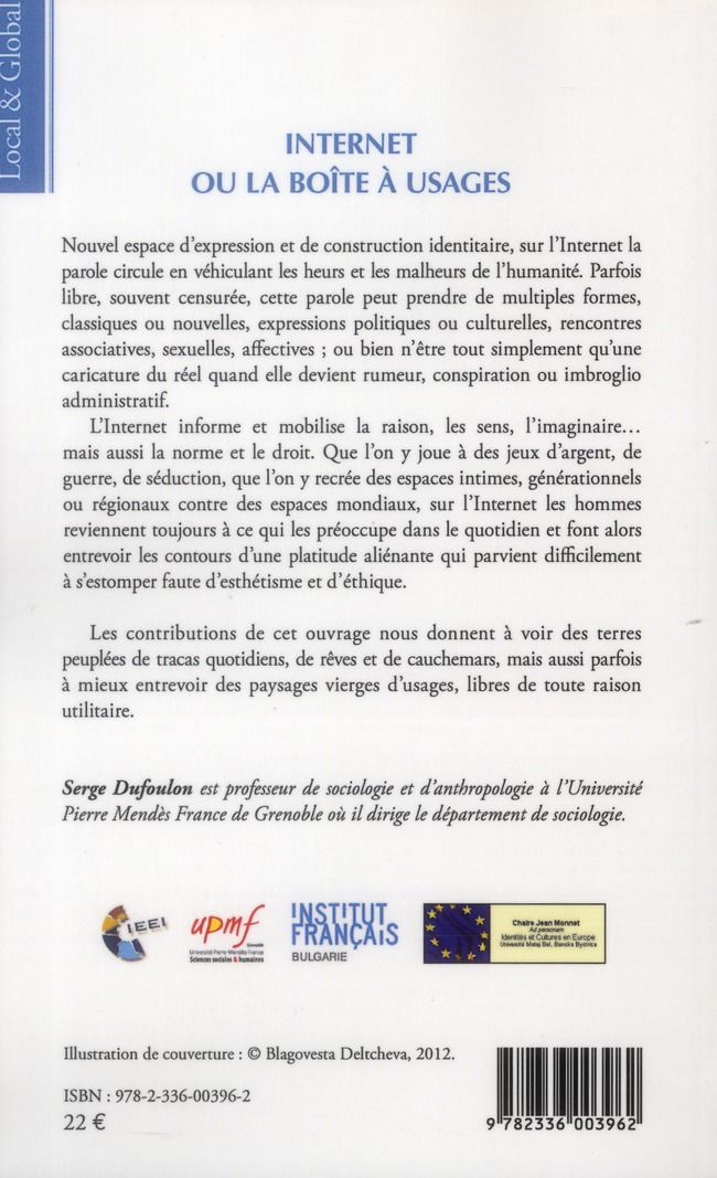 Quatrième de couverture de « INTERNET OU LA BOITE A USAGES »