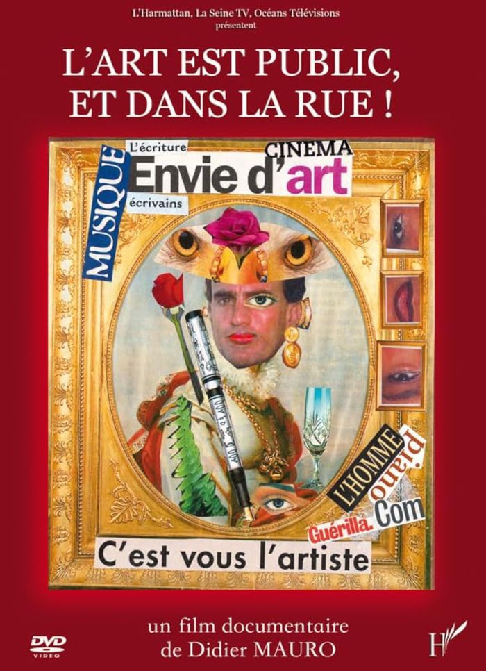 Couverture du livre « L'ART EST PUBLIC, ET DANS LA RUE ! » de Xxx, librairie Les Contes Infusés à Corte