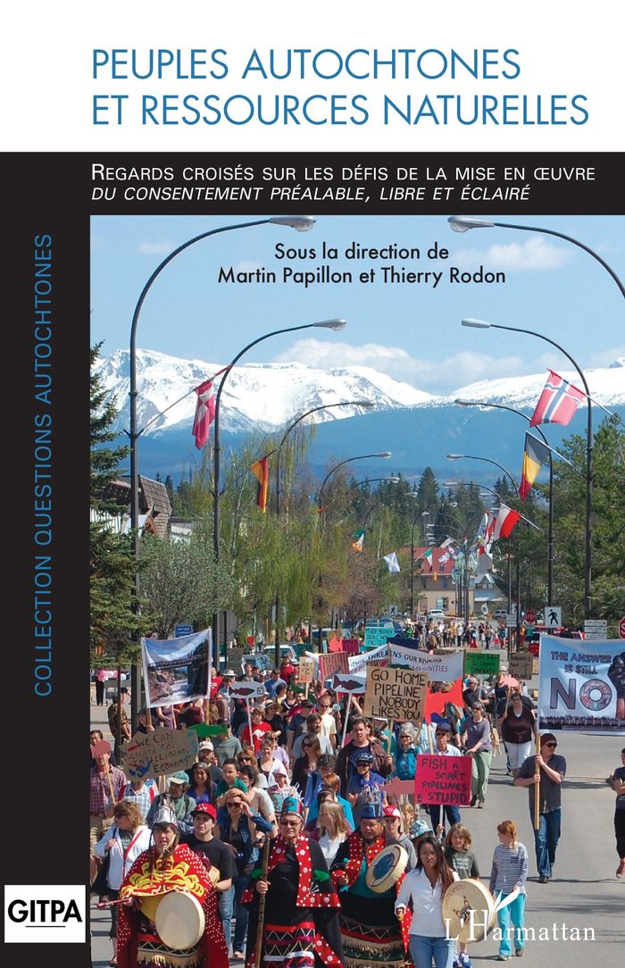 Couverture du livre « PEUPLES AUTOCHTONES ET RESSOURCES NATURELLES - REGARDS CROISES SUR LES DEFIS DE LA MISE EN OEUVRE DU » de Papillon/rodon, librairie Les Contes Infusés à Corte
