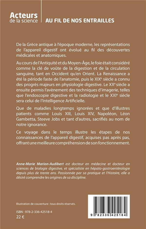 Quatrième de couverture de « AU FIL DE NOS ENTRAILLES »