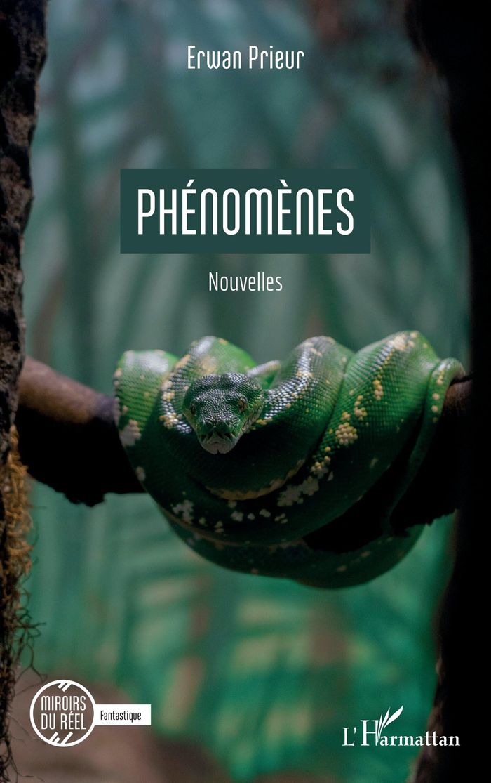 Couverture du livre « PHENOMENES » de Erwan Prieur, librairie Les Contes Infusés à Corte