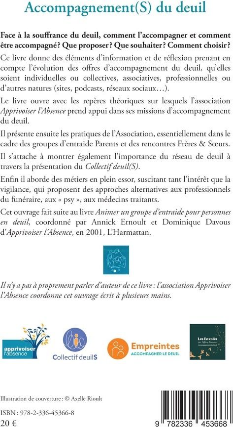 Quatrième de couverture de « Accompagnement(S) du deuil »