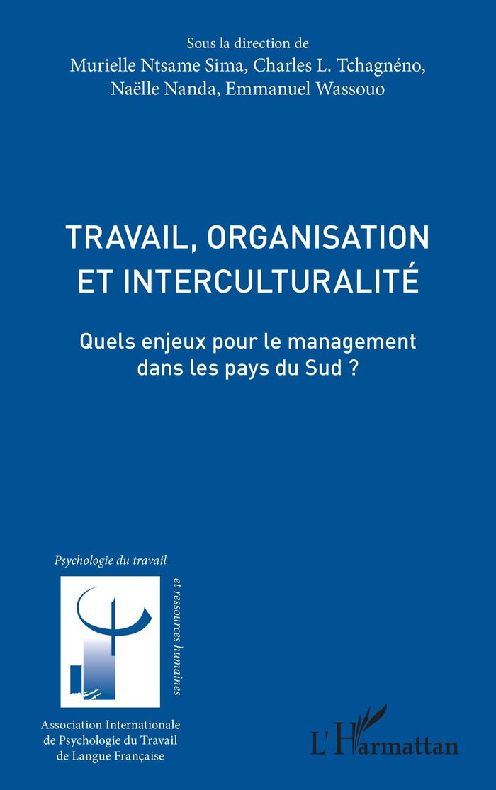 Couverture du livre « TRAVAIL, ORGANISATION ET INTERCULTURALITE - QUELS ENJEUX POUR LE MANAGEMENT DANS LES PAYS DU SUD ? » de Ntsame Sima Murielle, librairie Les Contes Infusés à Corte
