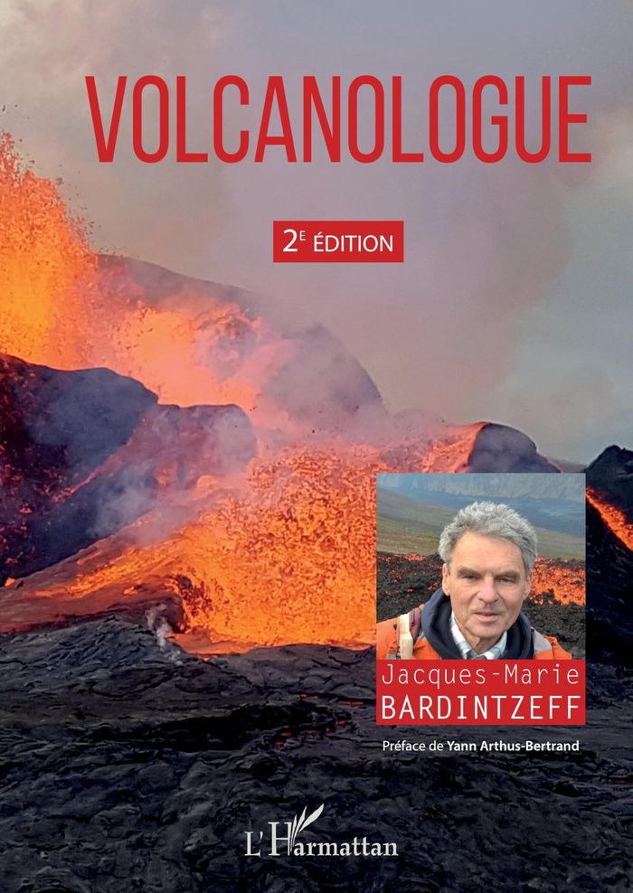 Couverture du livre « Volcanologue », librairie Les Contes Infusés à Corte