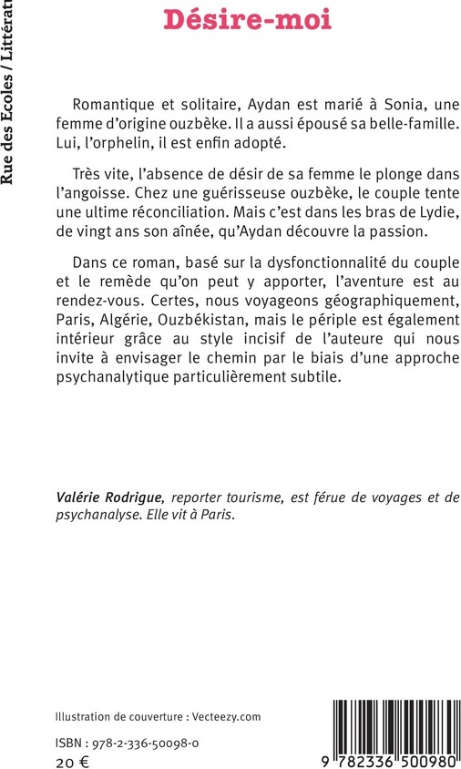 Quatrième de couverture de « Désire-moi : roman »