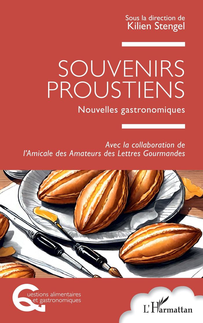 Couverture du livre « SOUVENIRS PROUSTIENS - NOUVELLES GASTRONOMIQUES » de Lamicale Des Amateu, librairie Les Contes Infusés à Corte
