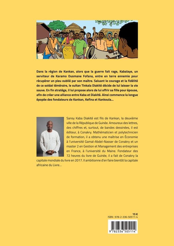 Quatrième de couverture de « N'fa : le fils de Kankoula »