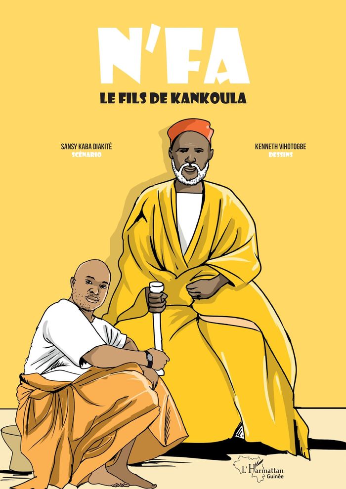 Couverture du livre « N'fa : le fils de Kankoula » de Sansy Kaba Diakité, librairie Les Contes Infusés à Corte