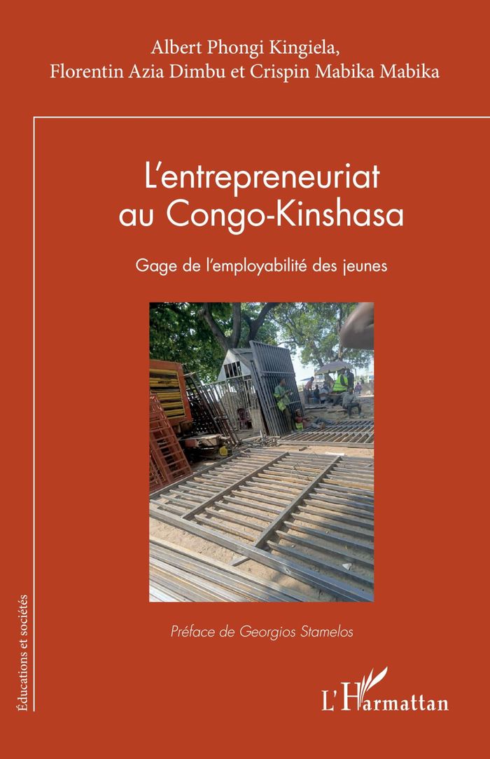Couverture du livre « L'entrepreneuriat au Congo-Kinshasa : gage de l'employabilité des jeunes », librairie Les Contes Infusés à Corte