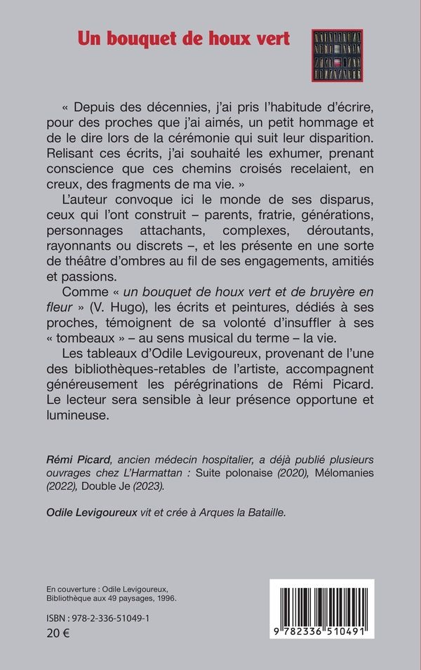 Quatrième de couverture de « Un bouquet de houx vert »