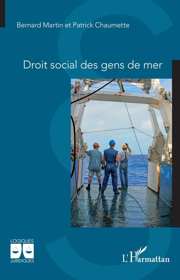 Couverture du livre « Droit social des gens de mer » de Bernard Martin, librairie Les Contes Infusés à Corte
