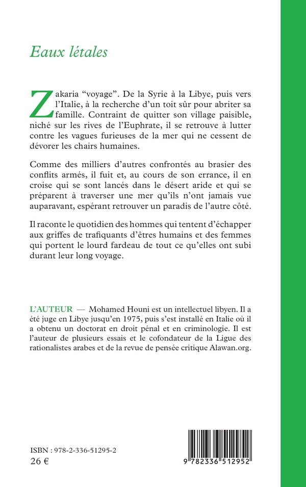 Quatrième de couverture de « Eaux létales : roman »