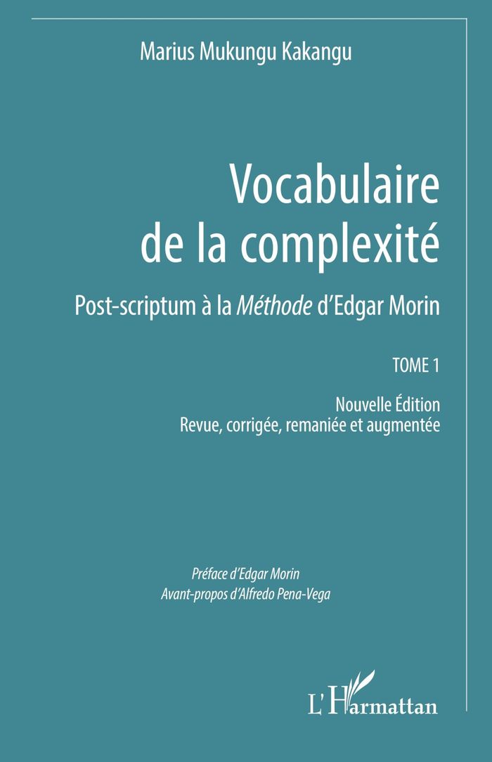 Couverture du livre « Vocabulaire de la complexité : post-scriptum à "La méthode" d'Edgar Morin », librairie Les Contes Infusés à Corte