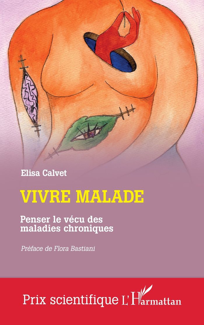 Couverture du livre « Vivre malade : Penser la vécu des maladies chroniques », librairie Les Contes Infusés à Corte