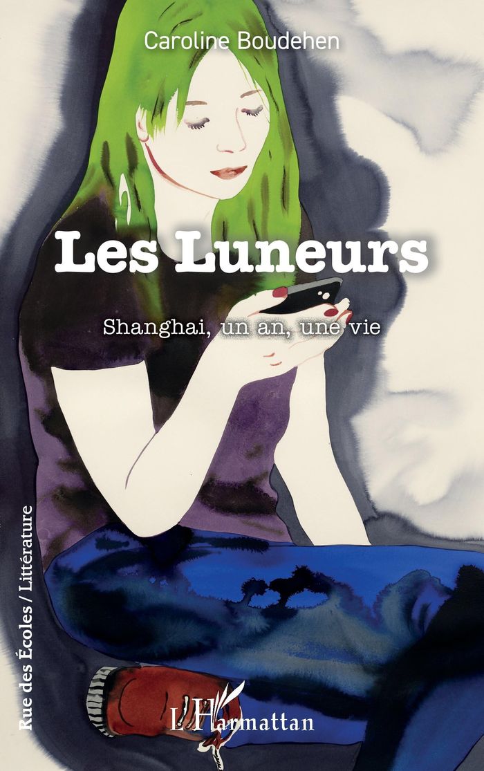 Couverture du livre « Les luneurs : Shanghai, un an, une vie » de Caroline Boudehen, librairie Les Contes Infusés à Corte
