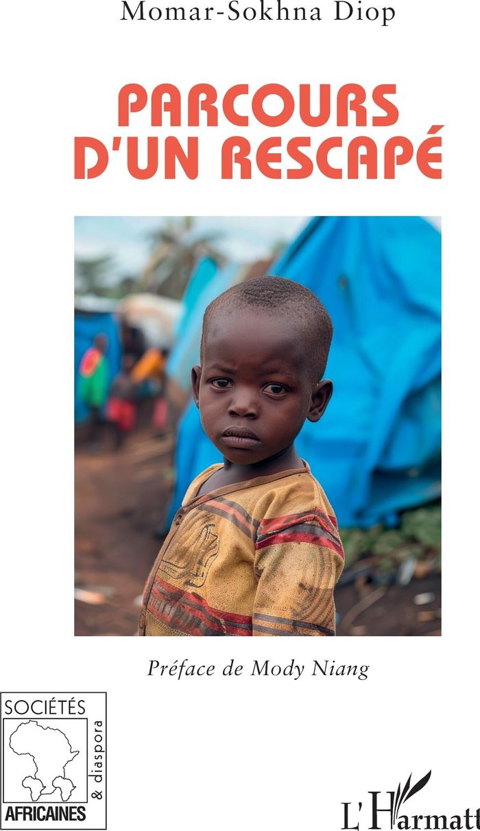 Couverture du livre « Parcours d'un rescapé » de Momar Sokhna Diop, librairie Les Contes Infusés à Corte