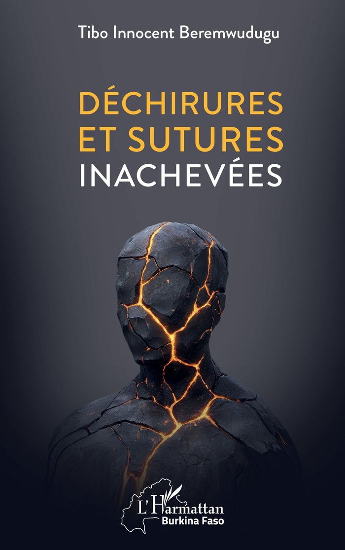 Couverture du livre « Déchirures et sutures inachevées : poésie » de Tibo Innocent Beremwudugu, librairie Les Contes Infusés à Corte