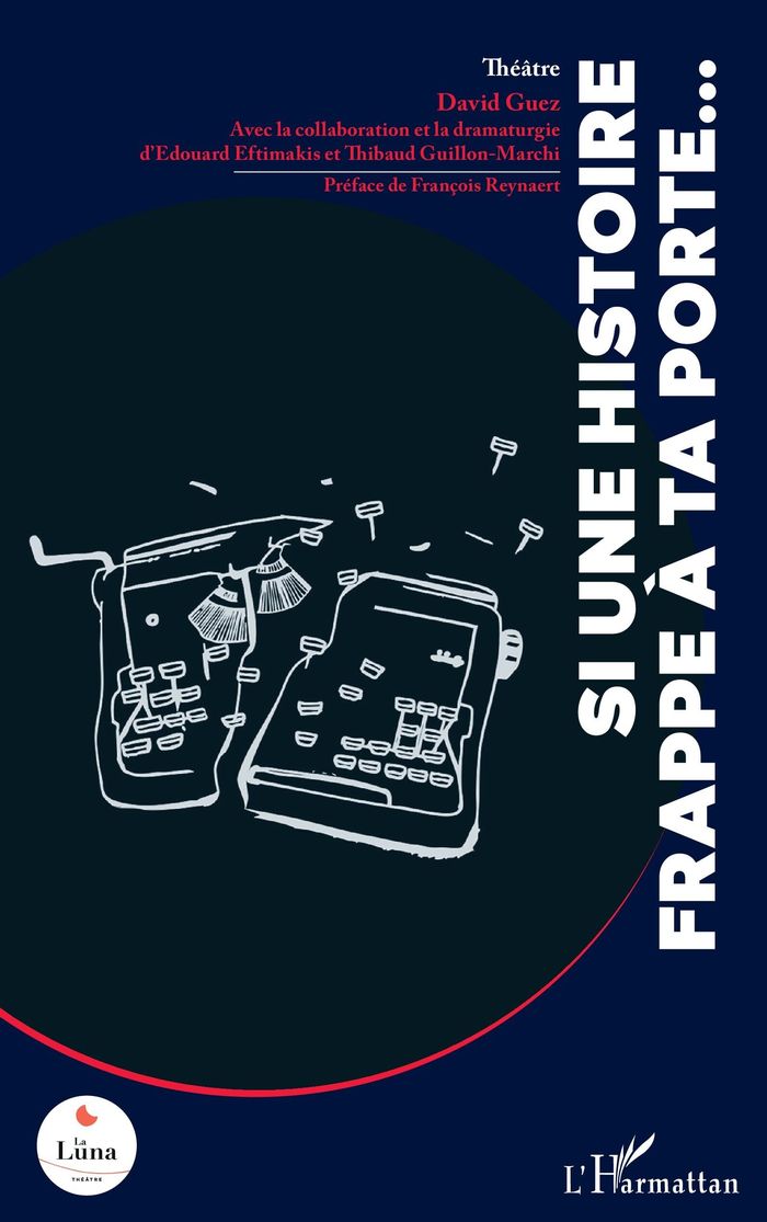 Couverture du livre « Si une histoire frappe à ta porte » de David Guez, librairie Les Contes Infusés à Corte